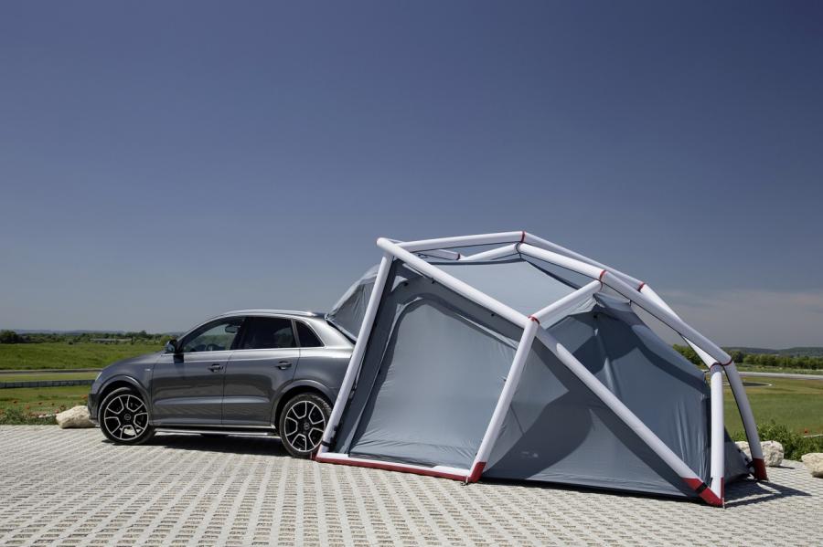  Audi Q3 2.0 TDI Quattro with Camping Tent 2014 года  (фото 13 из 24)